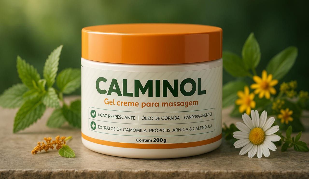 Calminol - 1 Mês - Beleza e Cuidado Pessoal - Comercial Anis Digital