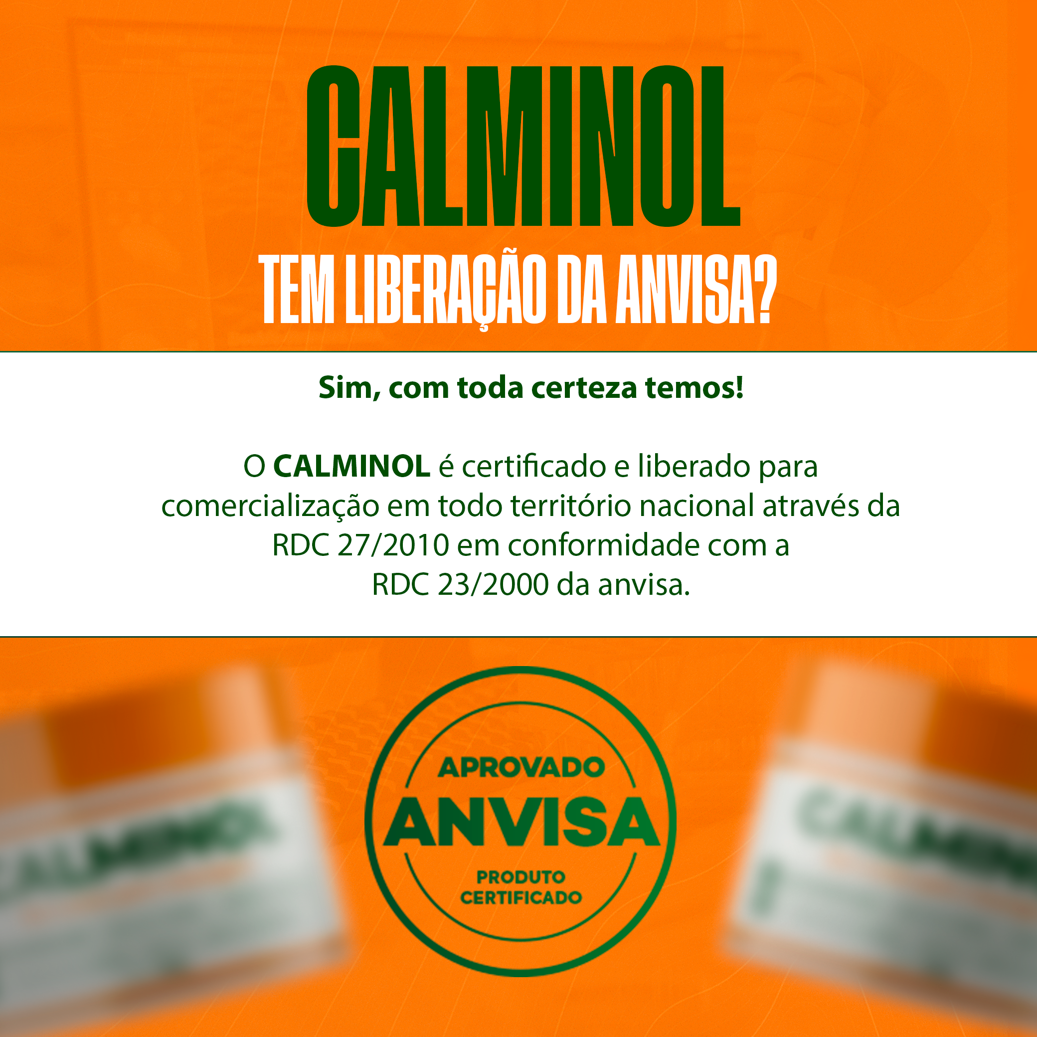 Calminol - 1 Mês - Beleza e Cuidado Pessoal - Comercial Anis Digital