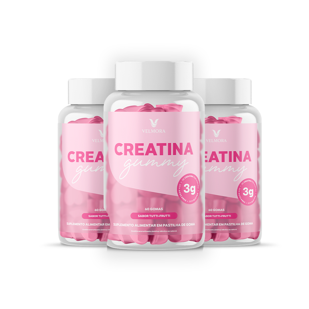Creatina Gummy - 3 Meses - Saúde - Comercial Anis Digital
