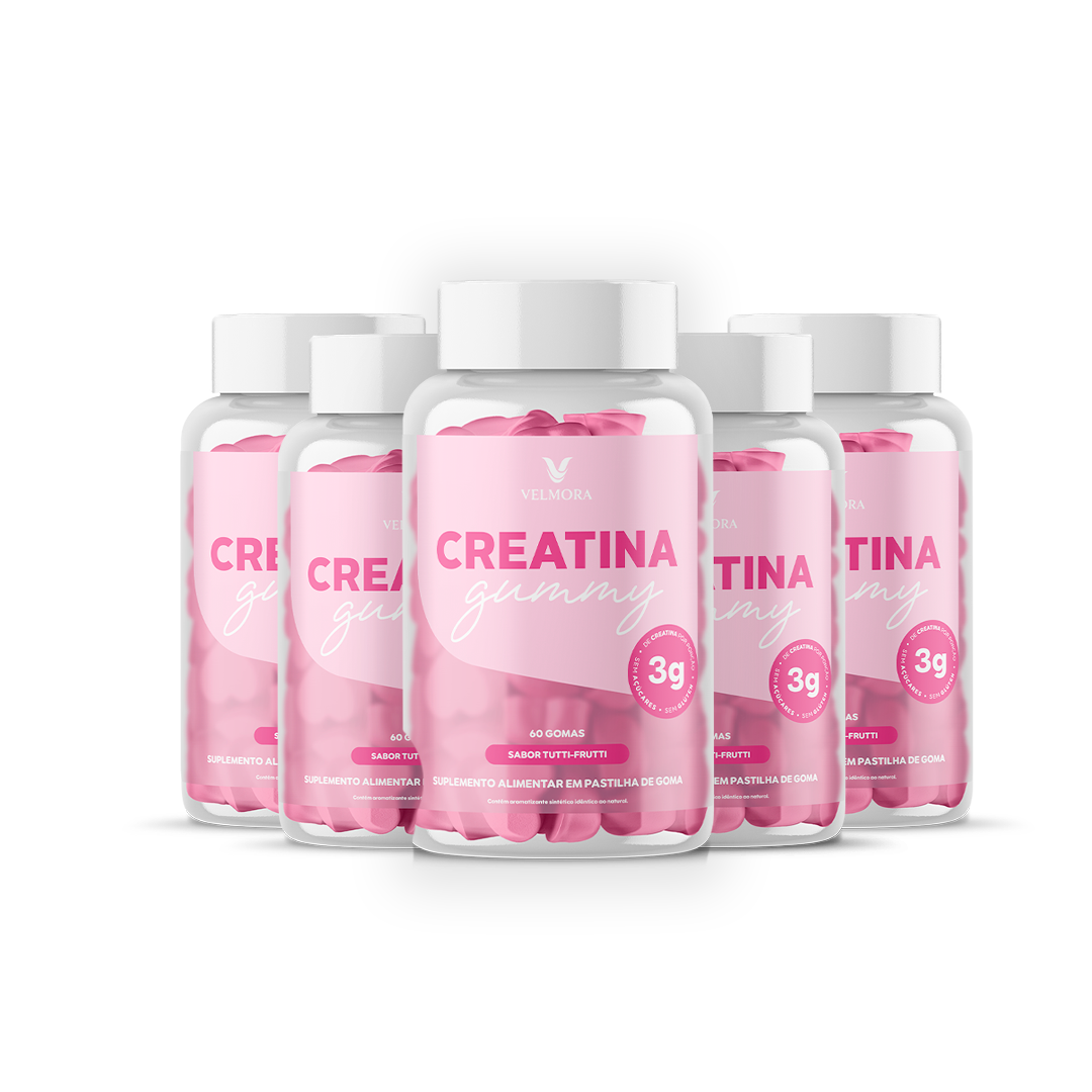 Creatina Gummy - 5 Meses - Saúde - Comercial Anis Digital