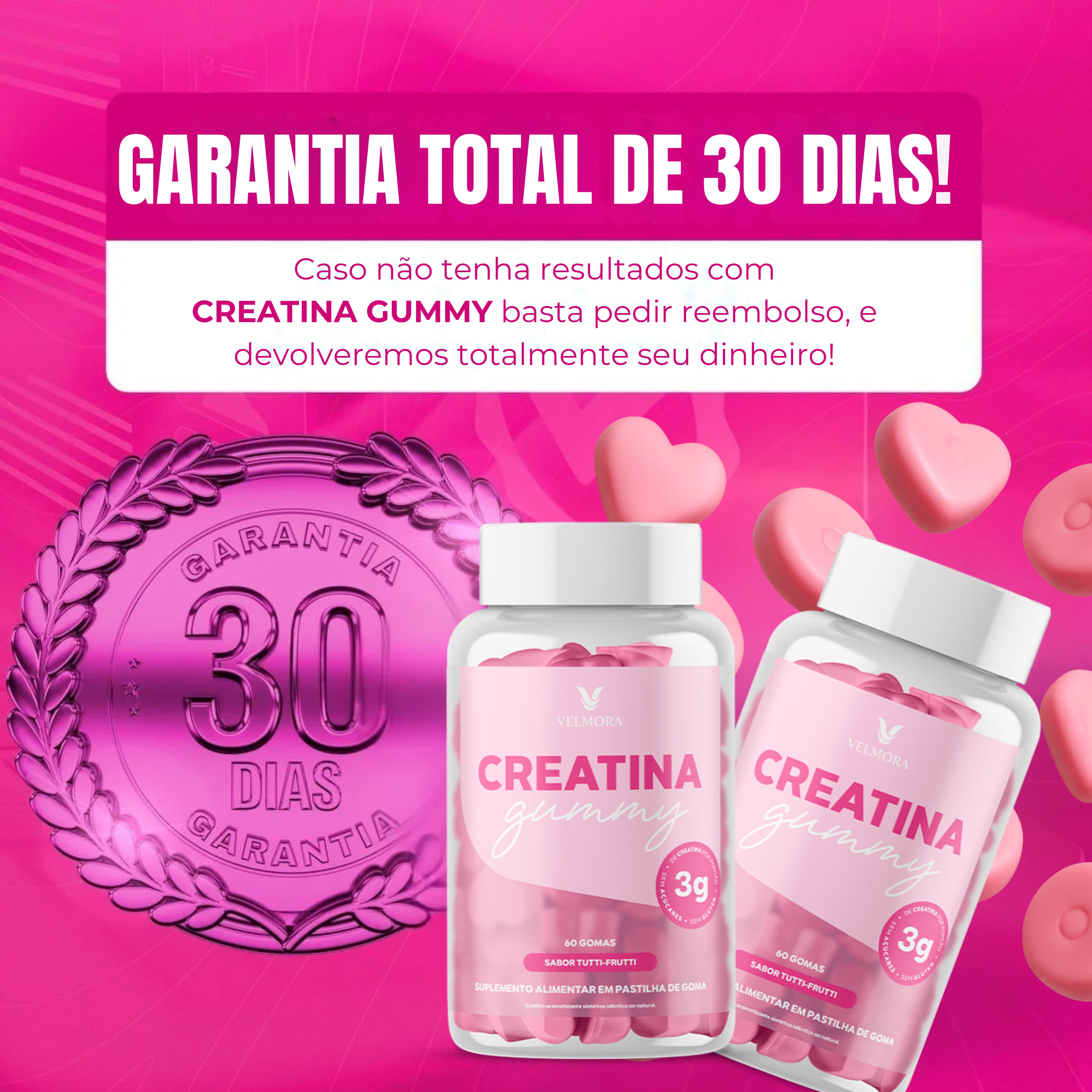 Creatina Gummy - 1 Mês - Saúde - Comercial Anis Digital