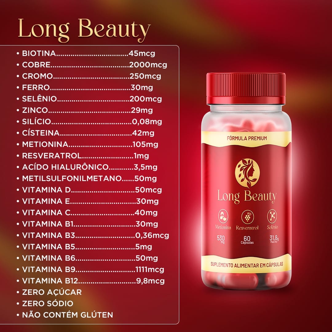 Long Beauty - 1 Mês - Saúde - Comercial Anis Digital