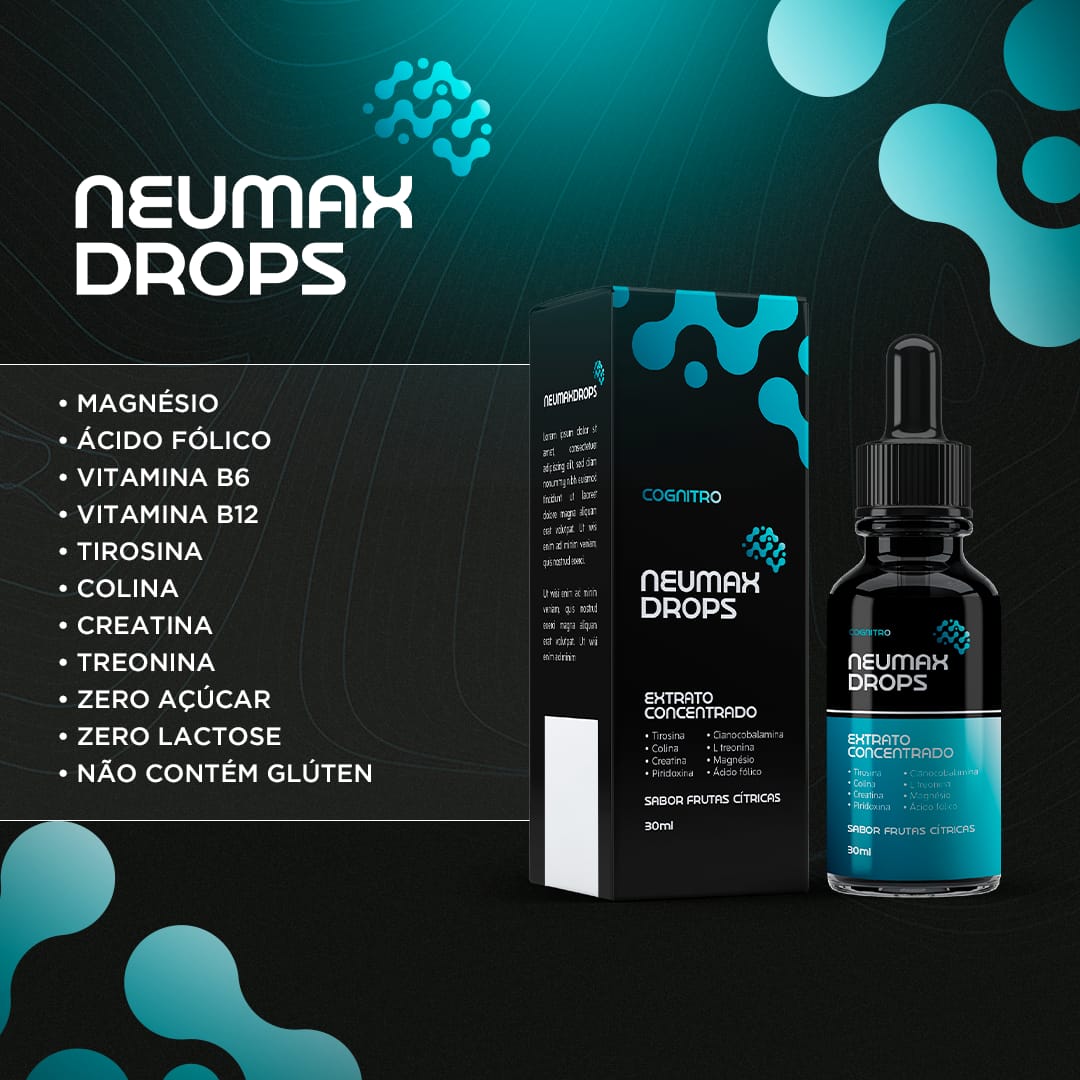 Neumax Drops - 1 Mês - Saúde - Comercial Anis Digital