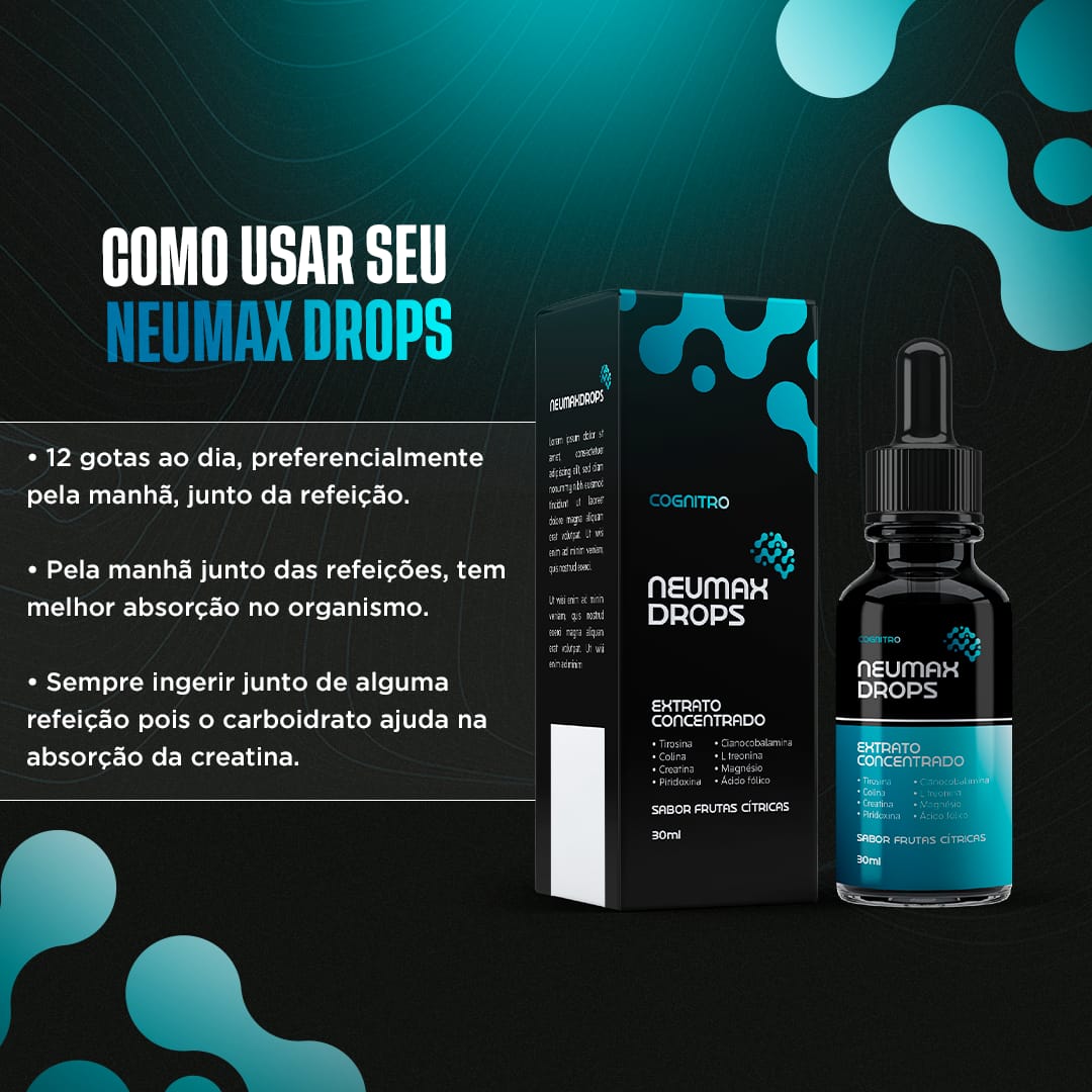 Neumax Drops - 1 Mês - Saúde - Comercial Anis Digital