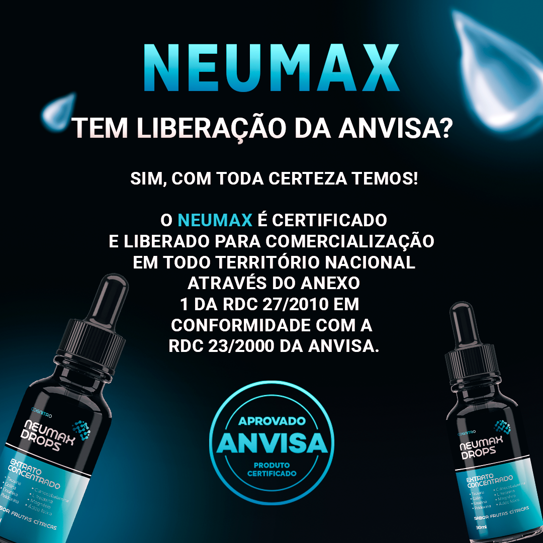 Neumax Drops - 1 Mês - Saúde - Comercial Anis Digital