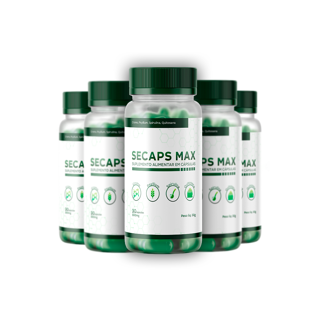 Secaps Max - 5 Meses - Saúde - Comercial Anis Digital