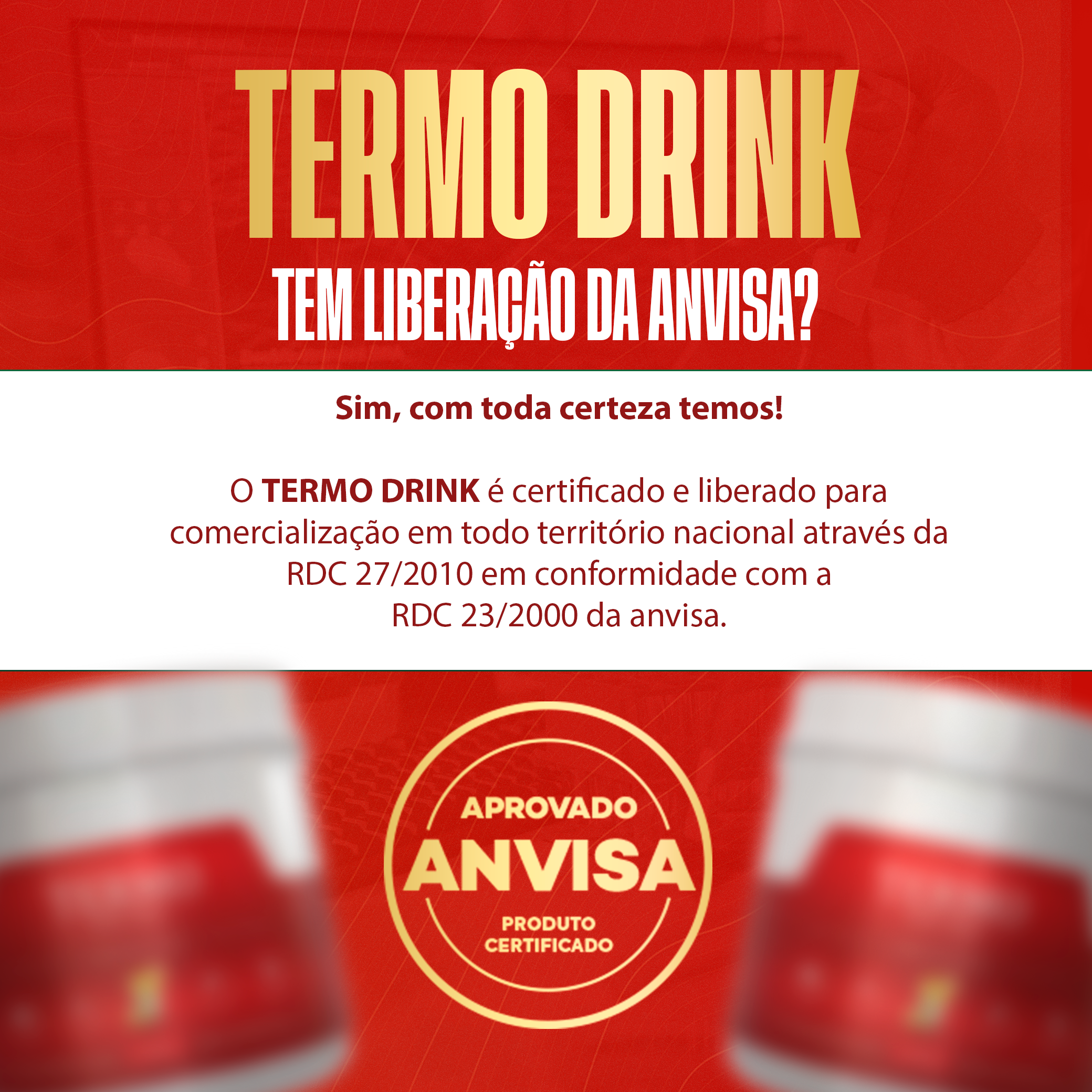 Termo Drink - 1 Mês - Saúde - Comercial Anis Digital