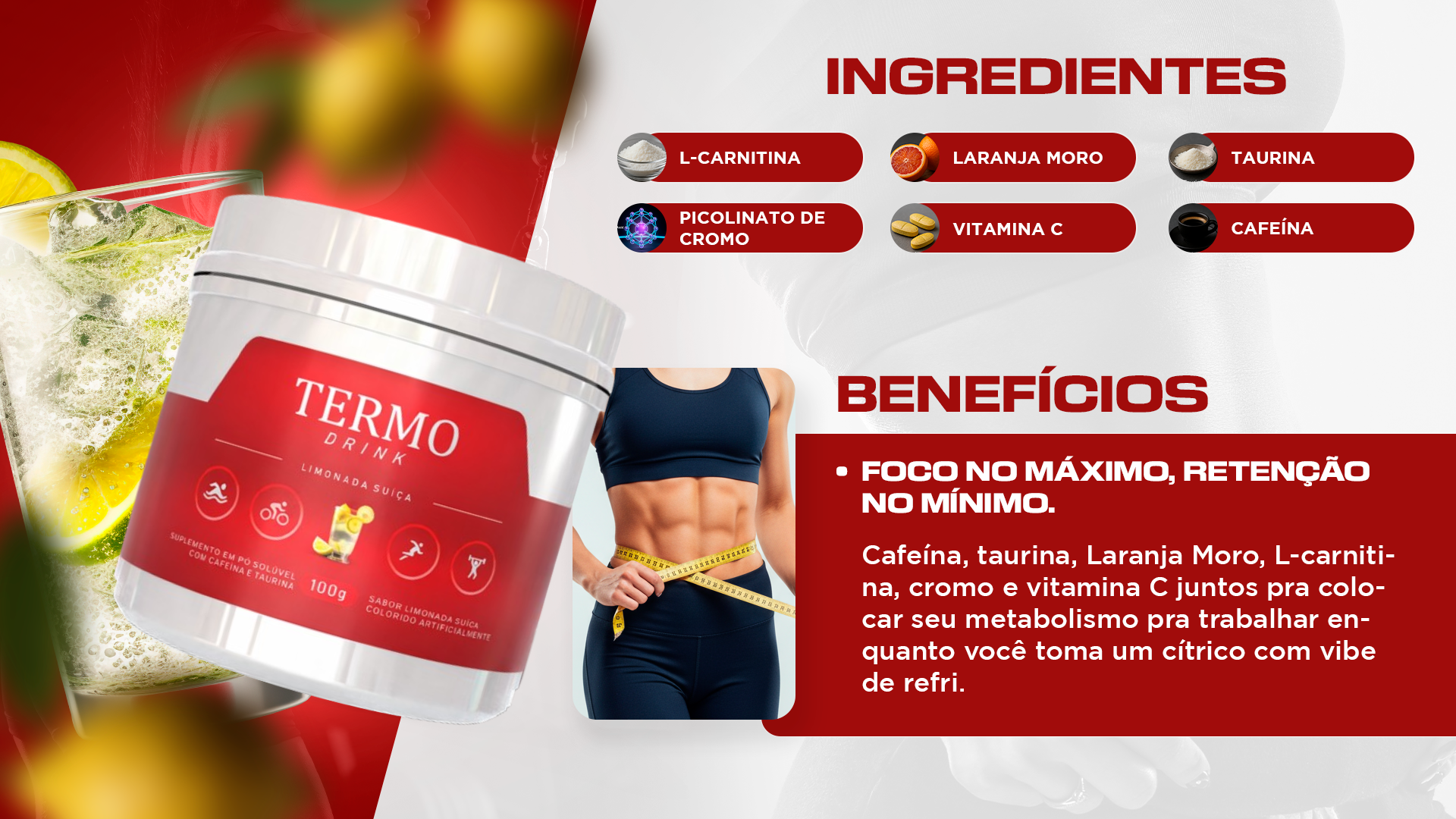 Termo Drink - 1 Mês - Saúde - Comercial Anis Digital