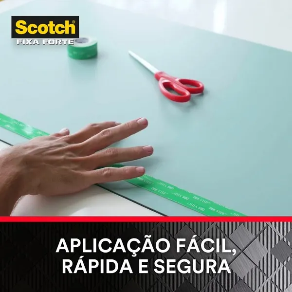 Fita dupla face fixa forte 3M 24mm x 2m 1810 - Arte, Papelaria e Armarinho - Comercial Anis Digital