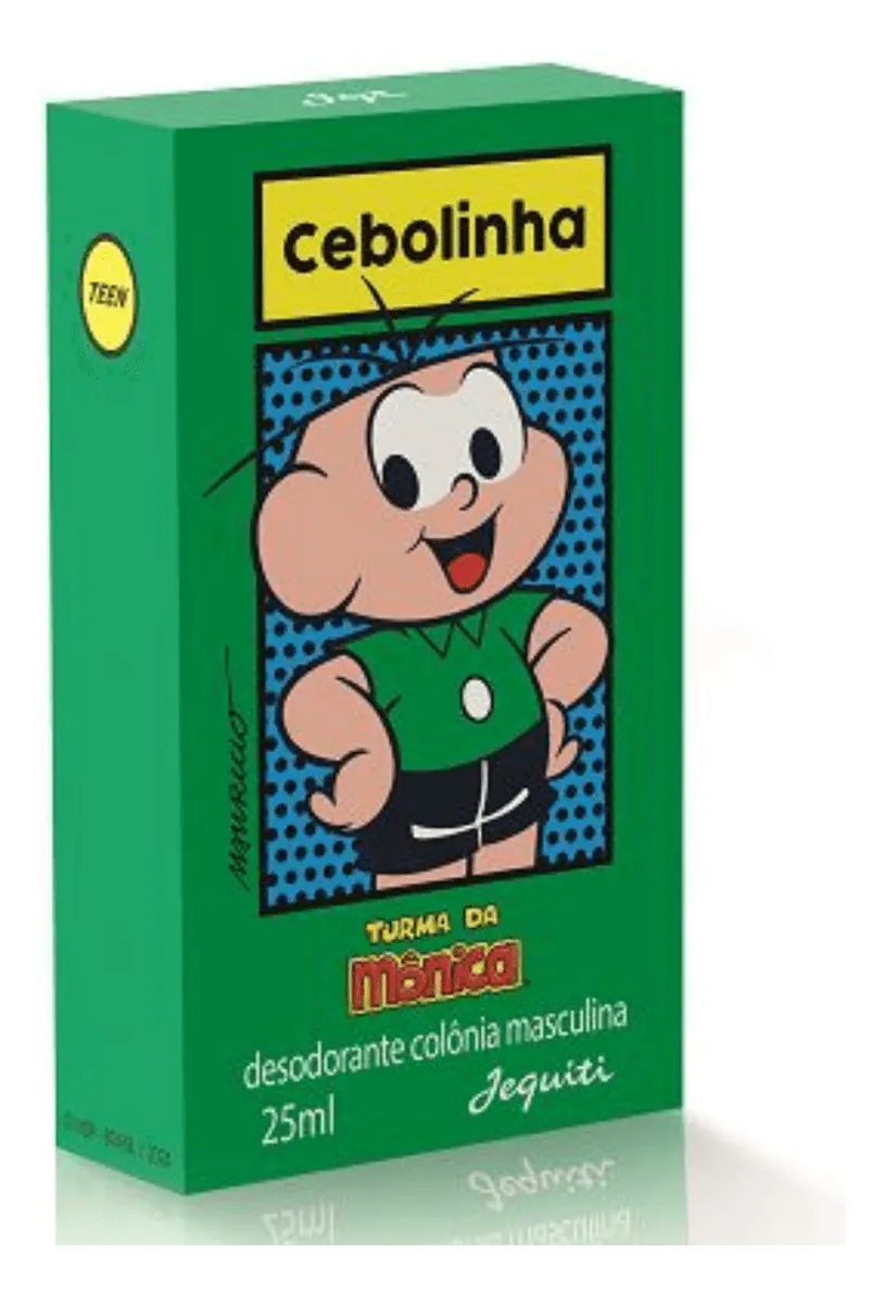 Colônia Turma Da Mônica Cebolinha Jequiti 25mL - Beleza e Cuidado Pessoal - Comercial Anis Digital