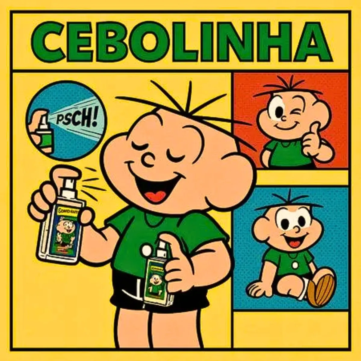 Colônia Turma Da Mônica Cebolinha Jequiti 25mL - Beleza e Cuidado Pessoal - Comercial Anis Digital