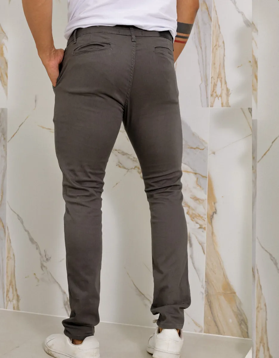 Calça Masculina Sarja Premium Esporte Fino Bolso Faca Lycra - Calçados, Roupas e Bolsas - Comercial Anis Digital