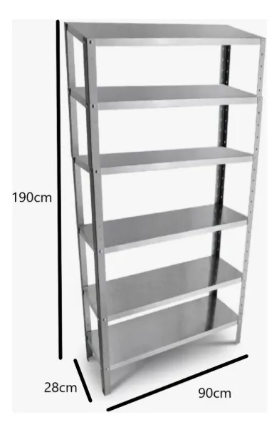 Estante Armário Prateleira de Aço - Casa, Móveis e Decoração - Comercial Anis Digital