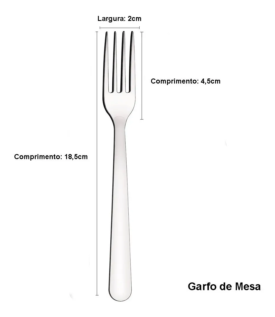 Jogo Talheres Faqueiro Búzios Aço Inox 24 Peças Tramontina - Casa, Móveis e Decoração - Comercial Anis Digital