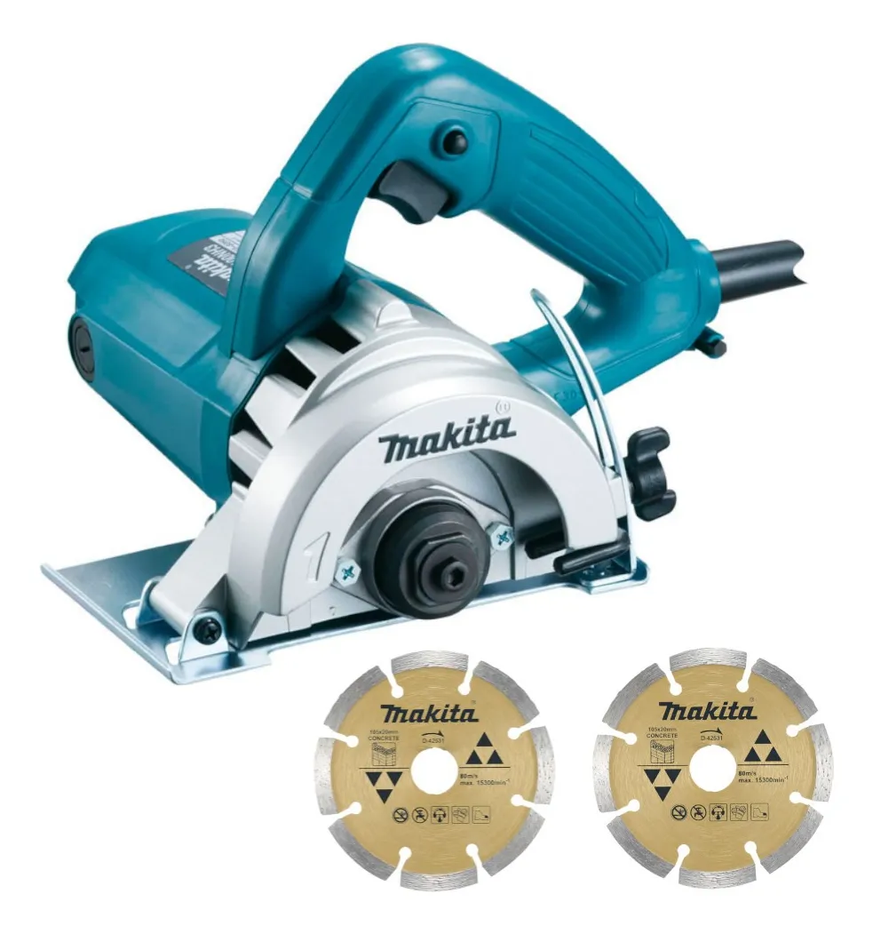 Serra Makita 4100nh3zx Mármore com 2 Discos Diámetro 110mm 1300W - Ferramentas e Construção - Comercial Anis Digital