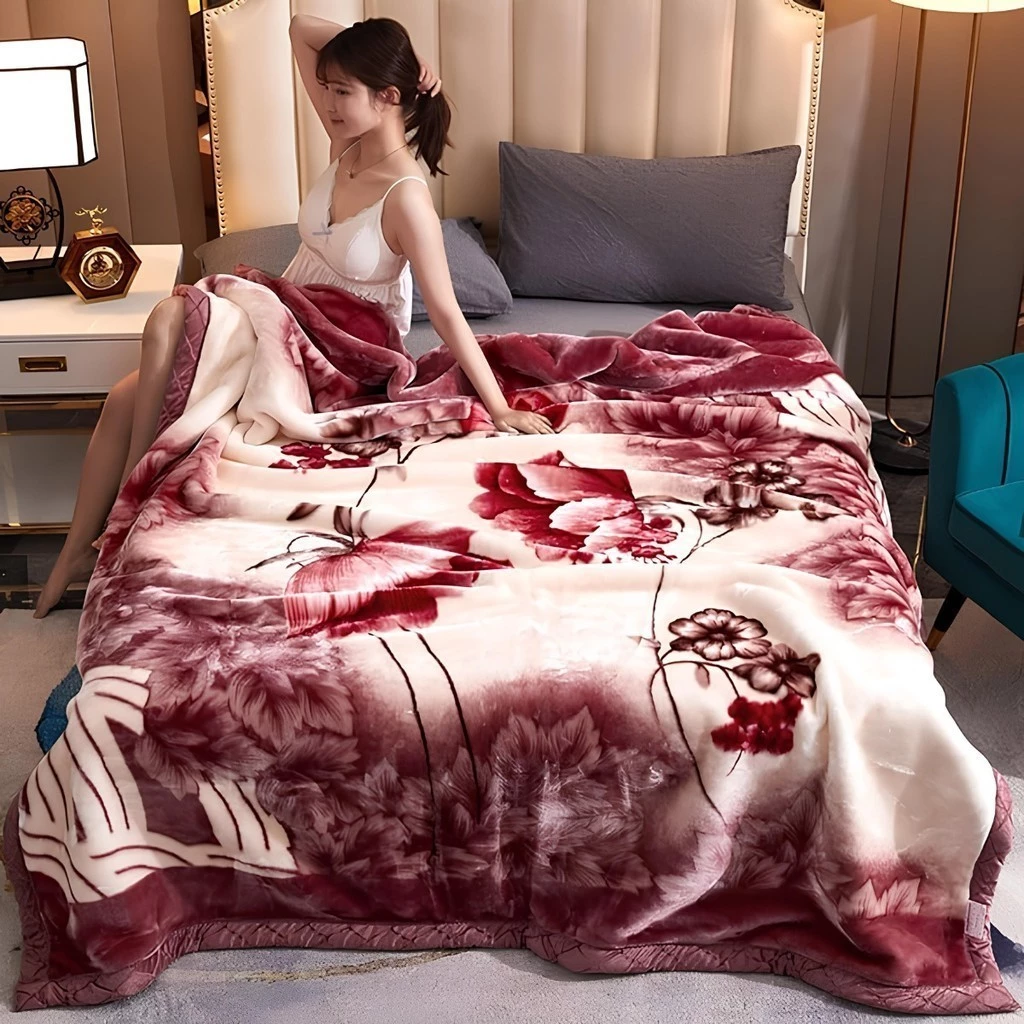 Cobertor Manta Casal Macio 2,00X1,80 Microfibra Liso Estampado Qualidade Superior - Casa, Móveis e Decoração - Comercial Anis Digital