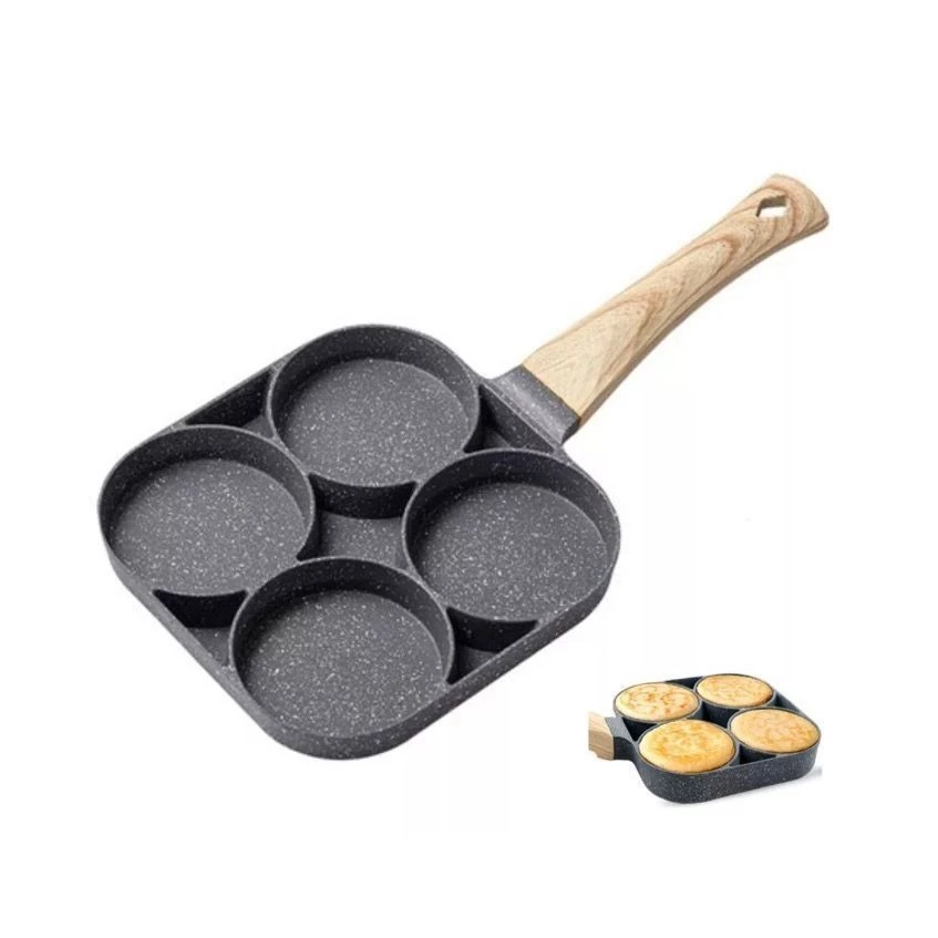 Frigideira Antiaderente 4 Partes Ovo Hambúrguer - Casa, Móveis e Decoração - Comercial Anis Digital