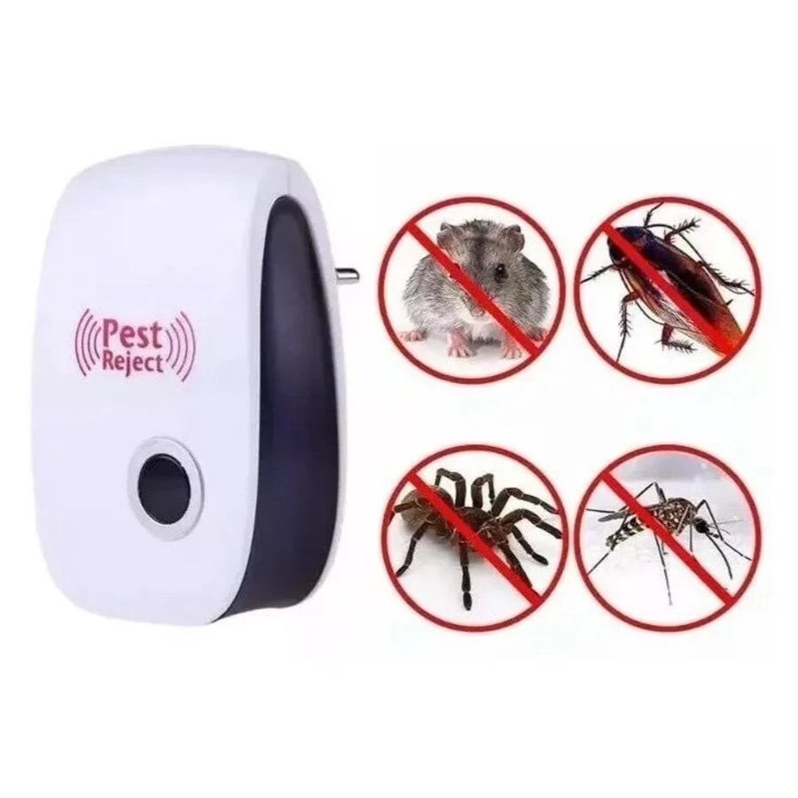 Repelente Eletrônico Ultrassônico Mosca Pernilongos Baratas Morcegos repele e Espanta Ratos bivolt - Casa, Móveis e Decoração - Comercial Anis Digital