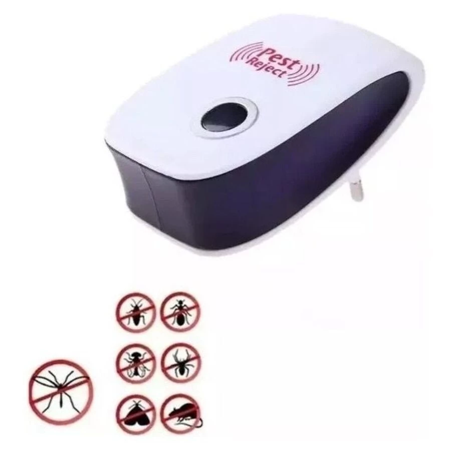 Repelente Eletrônico Ultrassônico Mosca Pernilongos Baratas Morcegos repele e Espanta Ratos bivolt - Casa, Móveis e Decoração - Comercial Anis Digital