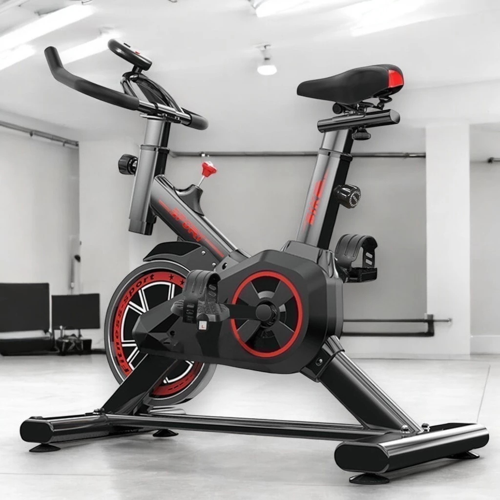 Bicicleta Spinning Ergométrica Para Exercícios Com Monitor Profissional Sport Suporta até 120kg - Esportes e Fitness - Comercial Anis Digital