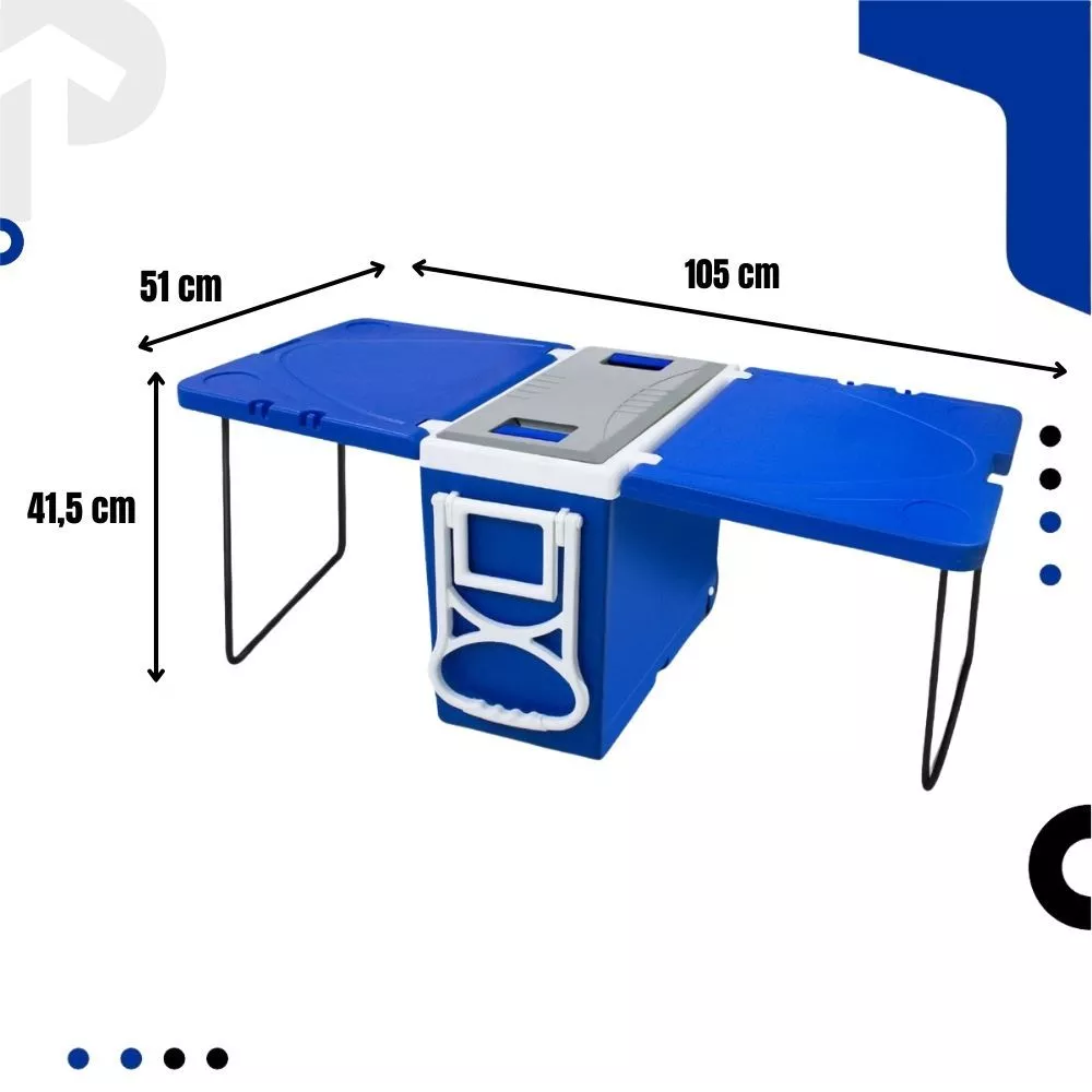Cooler Multifuncional Super Térmica 32 Litros Casa Praia Camping Viagens Multiuso - Lazer - Comercial Anis Digital
