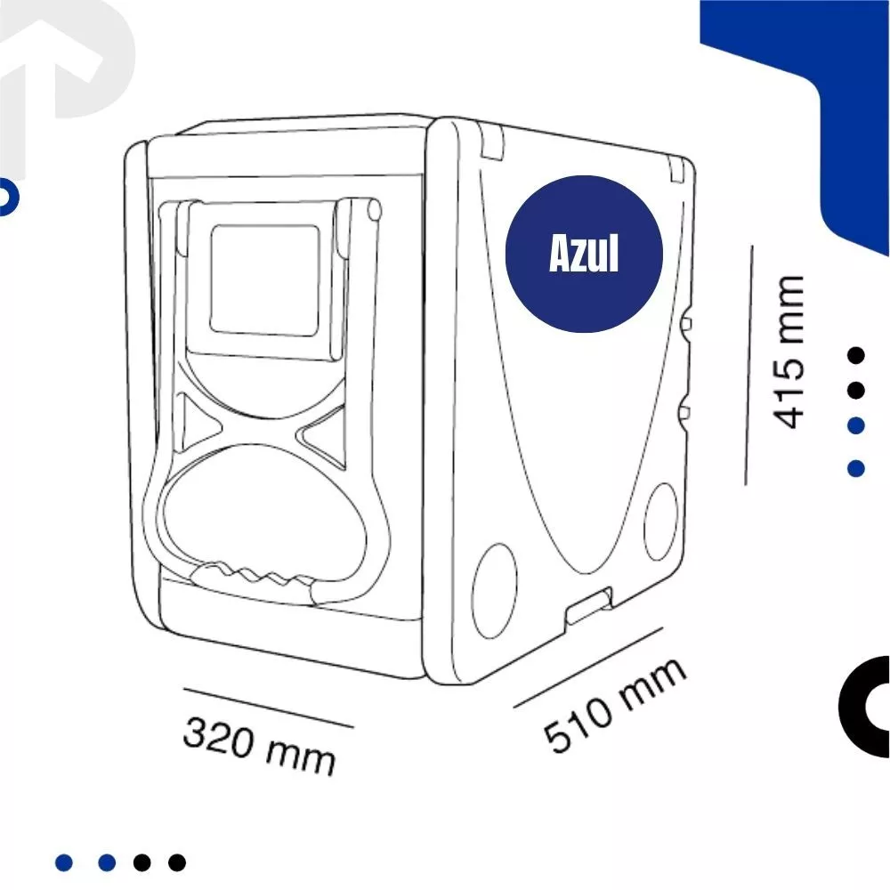 Cooler Multifuncional Super Térmica 32 Litros Casa Praia Camping Viagens Multiuso - Lazer - Comercial Anis Digital