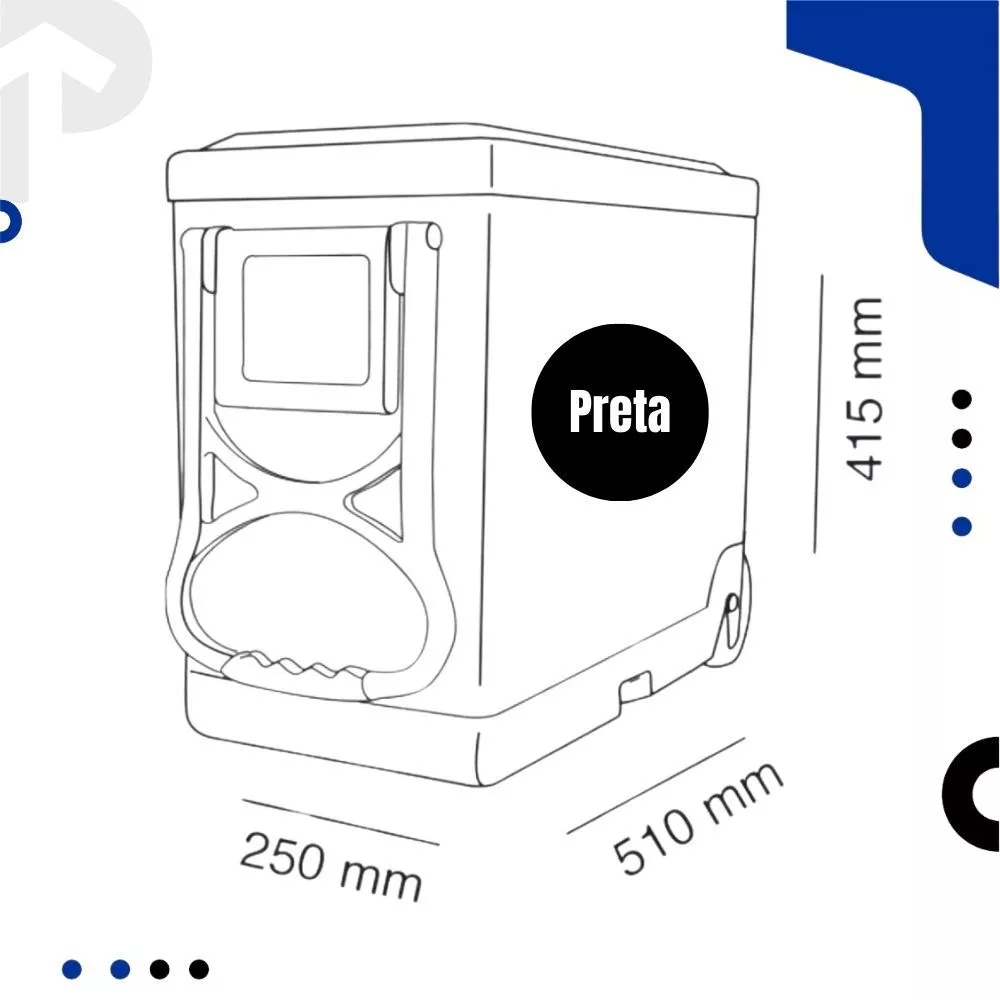 Cooler Multifuncional Super Térmica 32 Litros Casa Praia Camping Viagens Multiuso - Lazer - Comercial Anis Digital